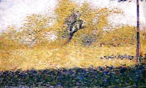 Georges Seurat - Edge Of Wood  Springtime