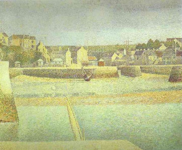 Port En Bese In Lavant Port Maree Basse 1888