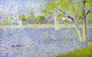 The Siene At La Grande Jatte 1888 2