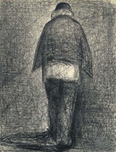 Assise prs d'un rverbre (Woman seated near a Streetlamp)