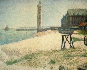 Hospice and Lighthouse, Honfleur