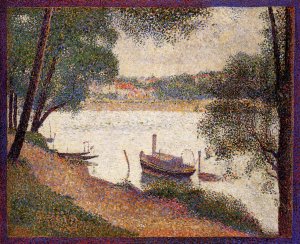 The Seine At La Grande Jatte In The Sprin