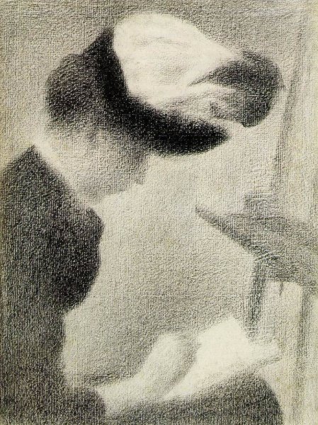 Woman Seated by an Easel