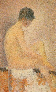 Seated Person. (study for Bathers at Asnières).