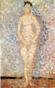 Standing Model (study for Les Poseuses)