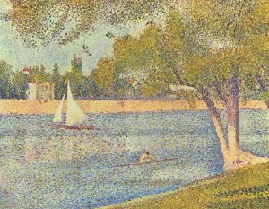 The river Seine at La Grande-Jatte